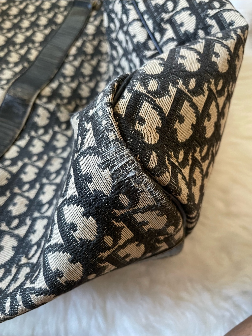 ✨VINTAGE✨ DIOR TROTTER XL DUFFLE BAG - Picture 11 of 16